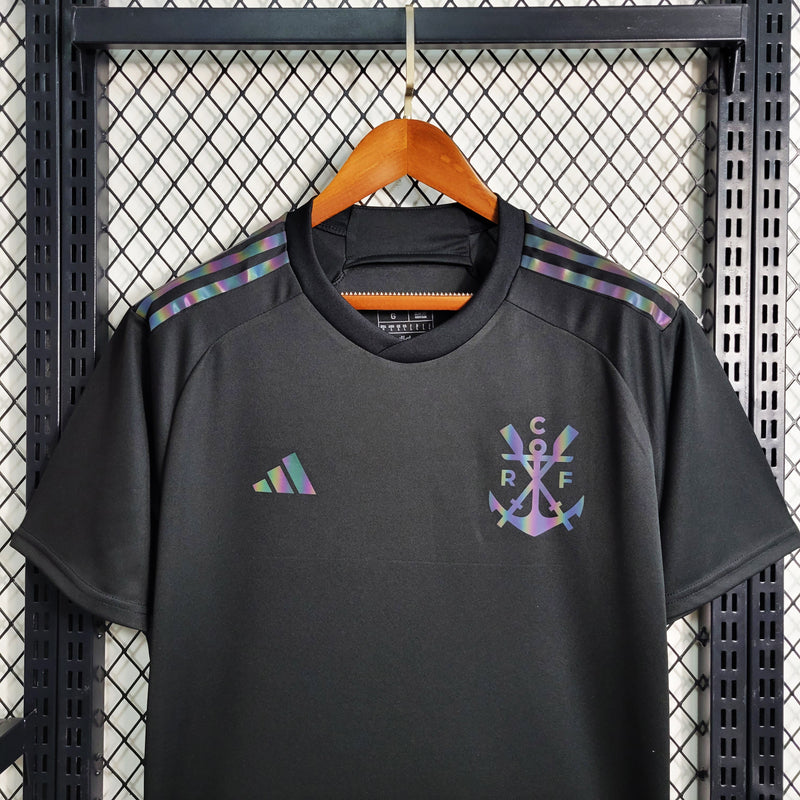 Camiseta Flamengo Edición Especial Negra 23/24 - Adidas Torcedor Masculina - Lanzamiento