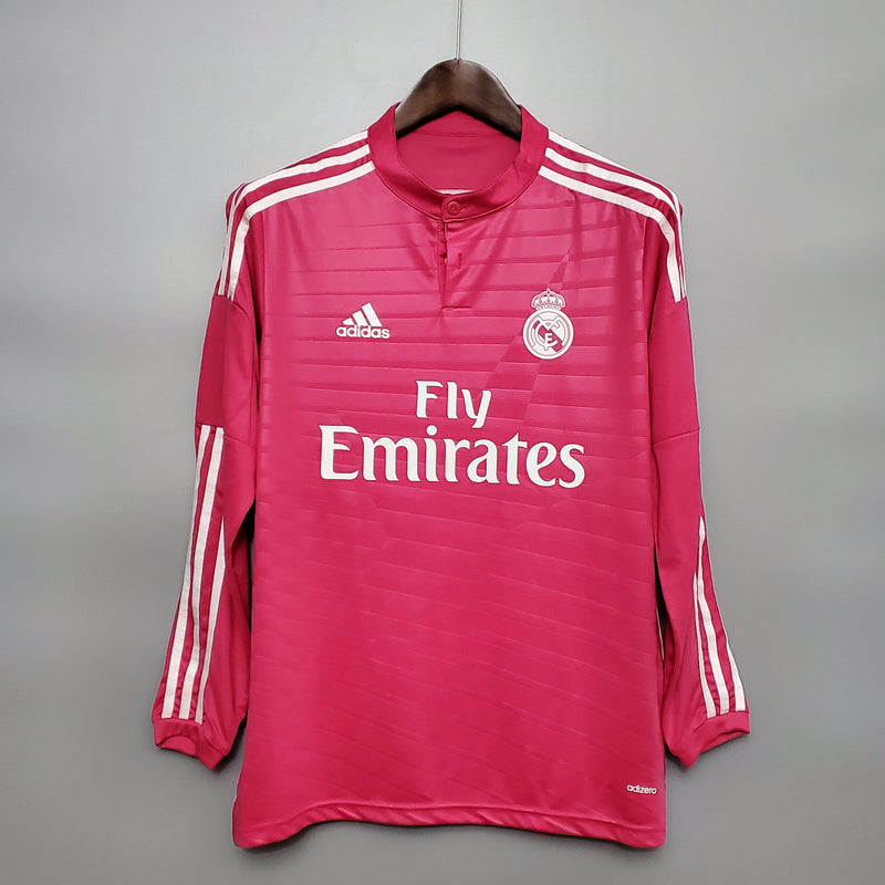 Camiseta Real Madrid Reserva 14/15 - Versión Retro manga larga