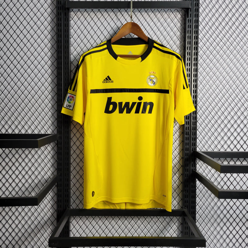Camiseta Portero Real Madrid Amarilla 11/12 - Versión Retro