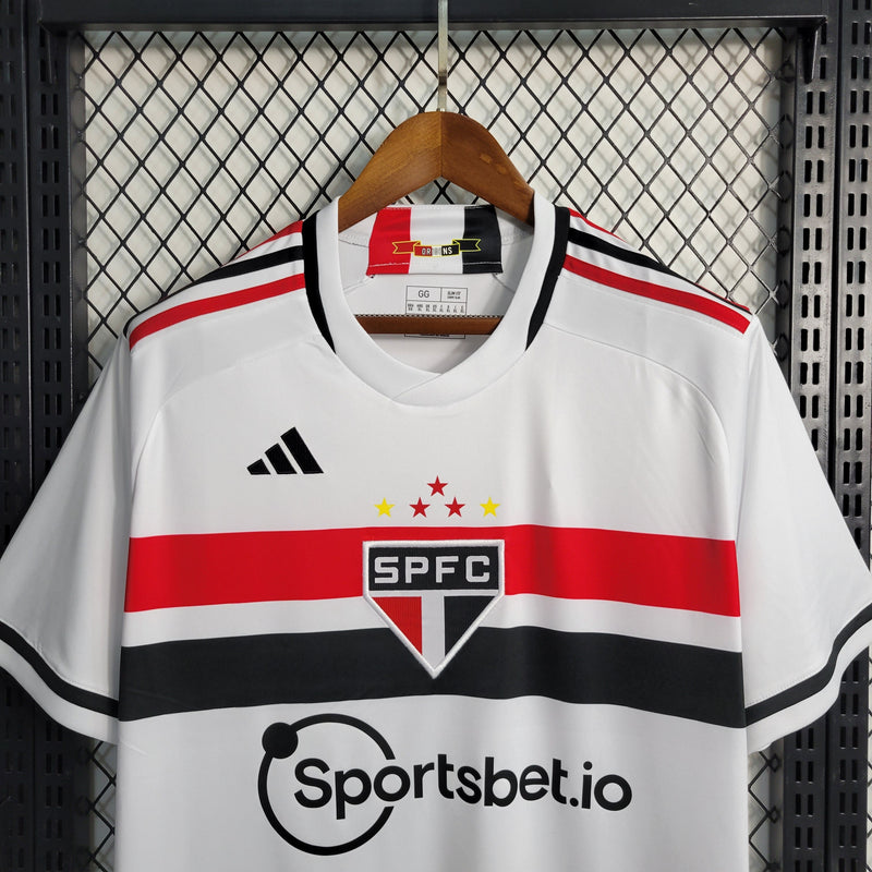 Camiseta São Paulo Primera 23/24 - Adidas Fan Hombre - Lanzamiento