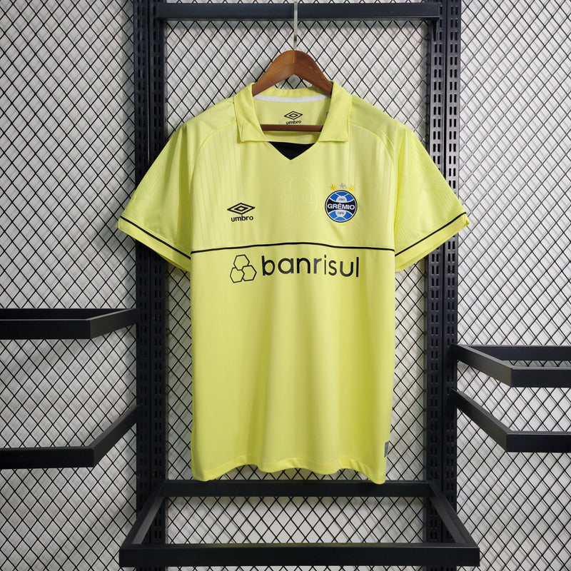 Camiseta de portero Grêmio 23/24 - Adidas Torcedor Masculina - Amarillo