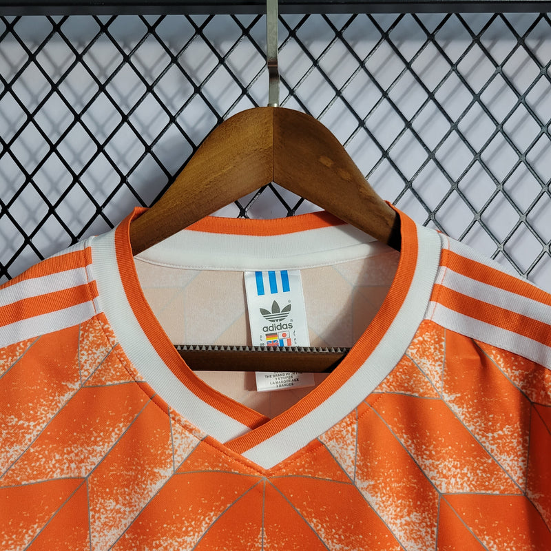 Camiseta Holanda Primera 1988 - Versión Retro