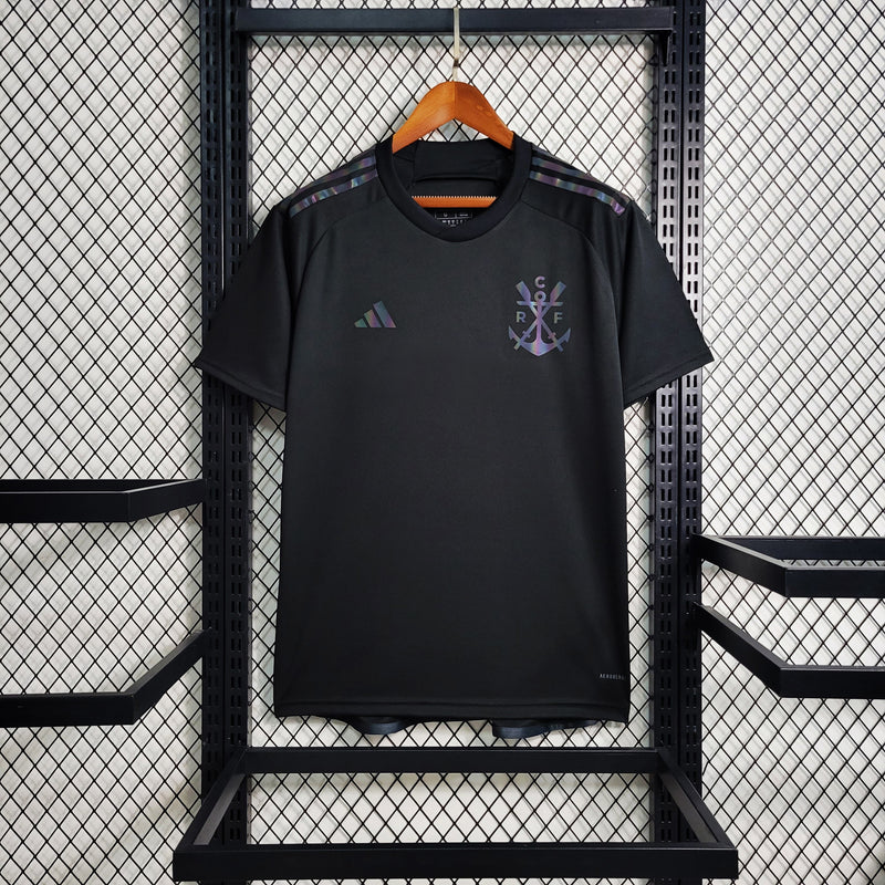 Camiseta Flamengo Edición Especial Negra 23/24 - Adidas Torcedor Masculina - Lanzamiento