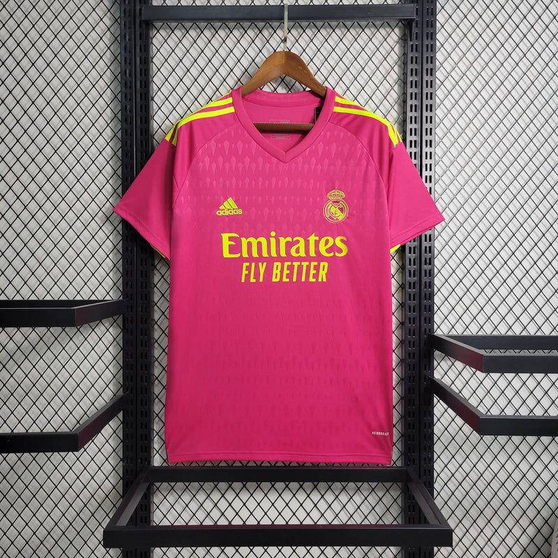 Camiseta de portero Real Madrid 23/24 - Adidas Torcedor Masculina - lanzamiento