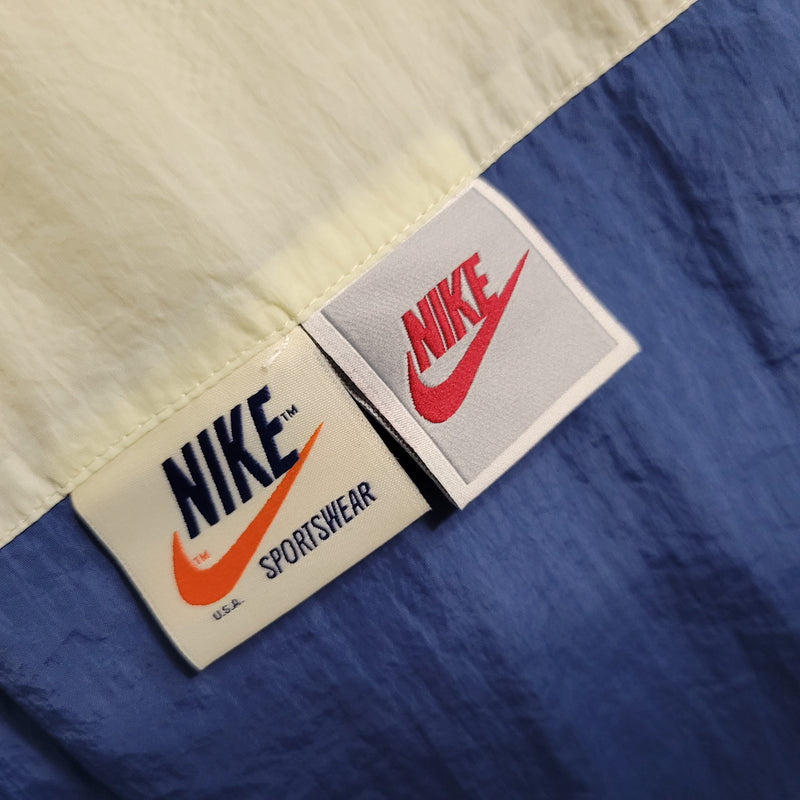 Chaqueta cortavientos Nike 23/24 - Beige y azul