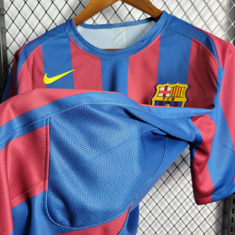 Camisa Barcelona Titular 2006 - Versão Retro