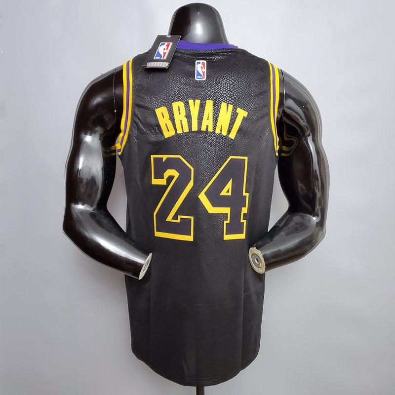 Camiseta NBA Lakers #8 #24 Después/Antes de Bryant Estampado de serpiente - 23/24