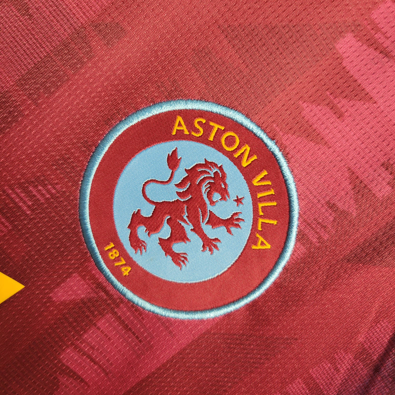 Camiseta Aston Villa Home 23/24 Castore Fan Hombre - Lanzamiento