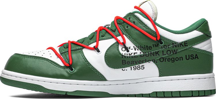 Off-White x Dunk Low 'Verde pino'