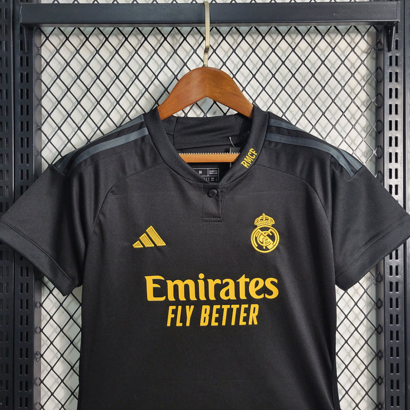 Camiseta Real Madrid Segunda Equipación III 23/24 - Adidas Fan Feminina