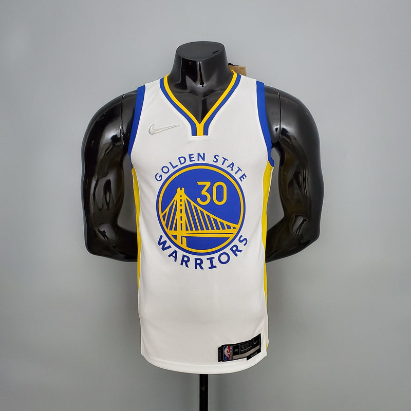 Camiseta NBA Golden State Warriors #30 Curry - #2974 Blanco
