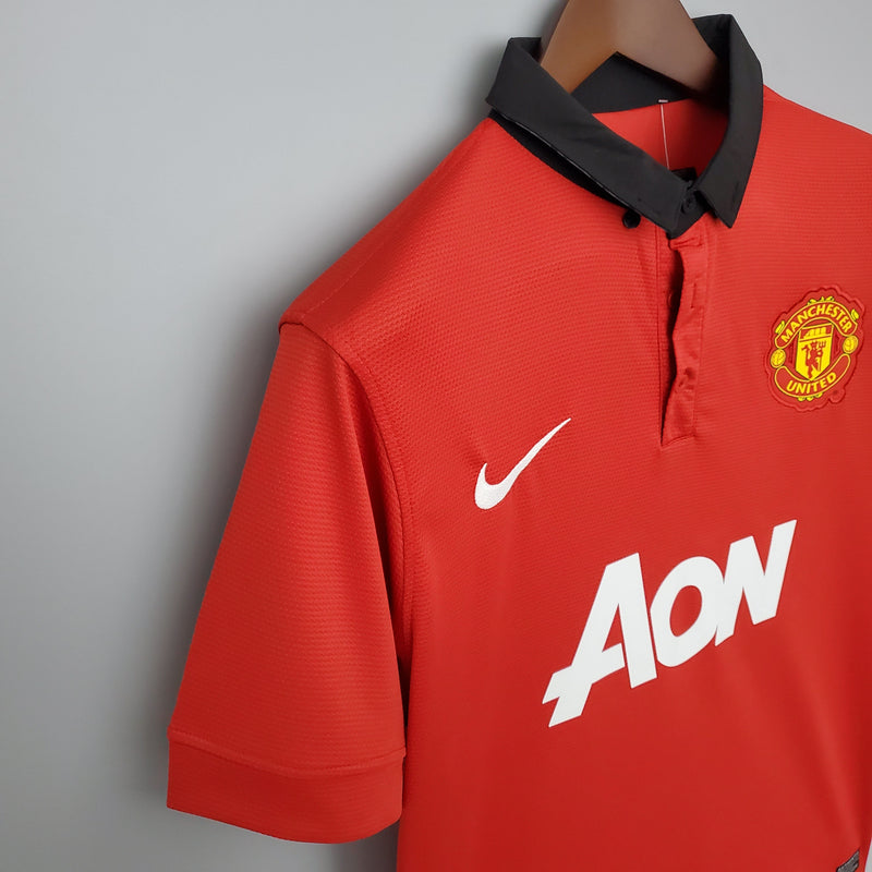 Camiseta Manchester United Primera 13/14 - Versión Retro