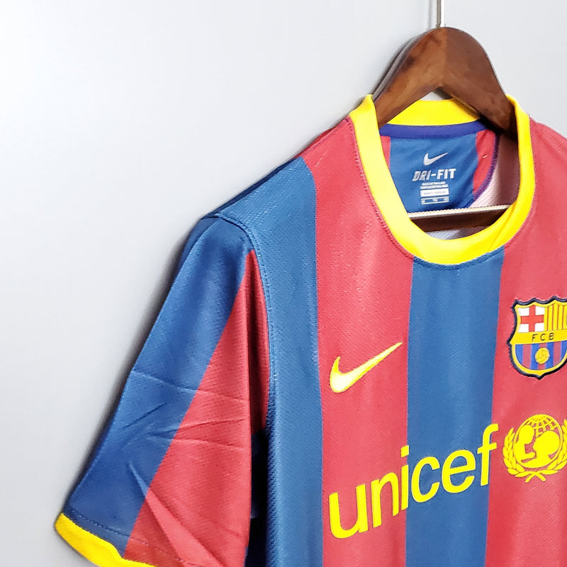 Camiseta Barcelona Primera 10/11 - Versión Retro