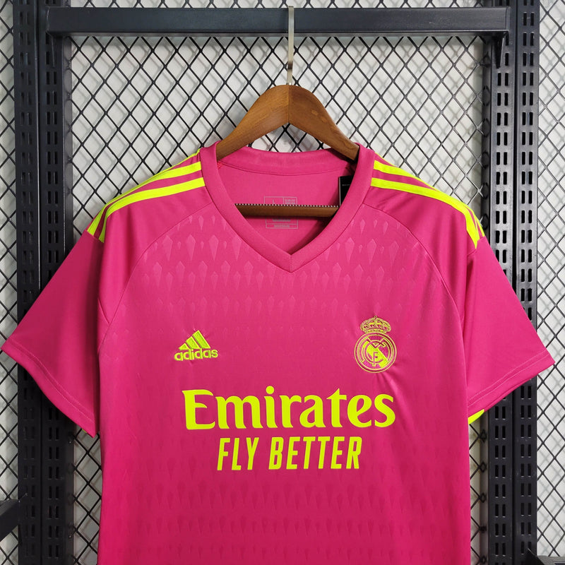 Camiseta de portero Real Madrid 23/24 - Adidas Torcedor Masculina - lanzamiento