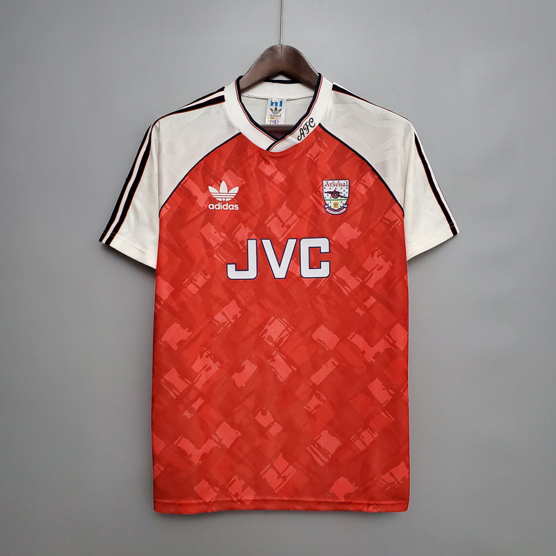 Camiseta Arsenal Primera 90/92 - Versión Retro