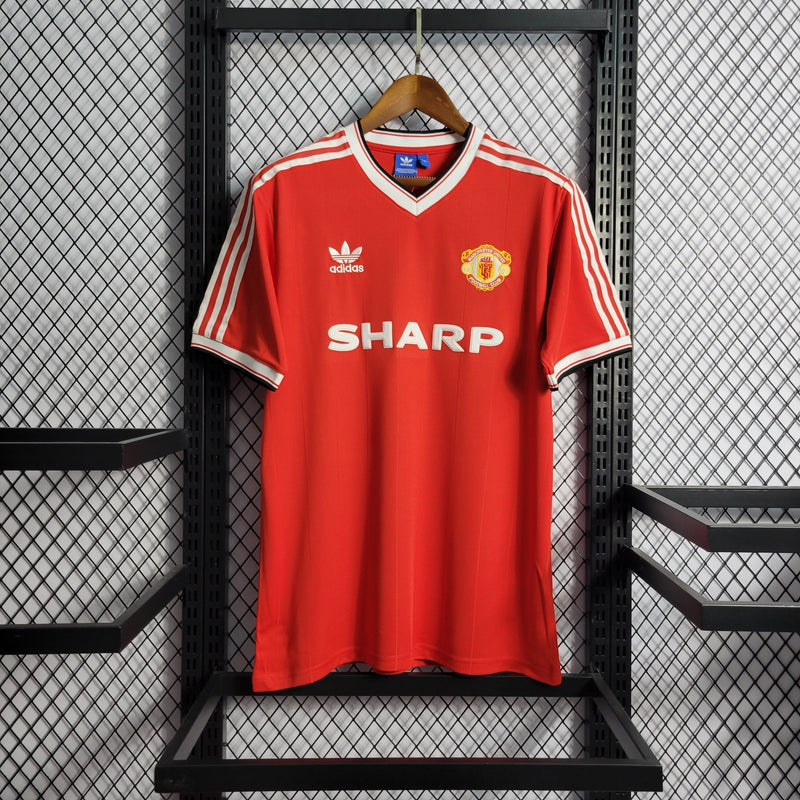 Camiseta Manchester United Local 1984 - Versión Retro
