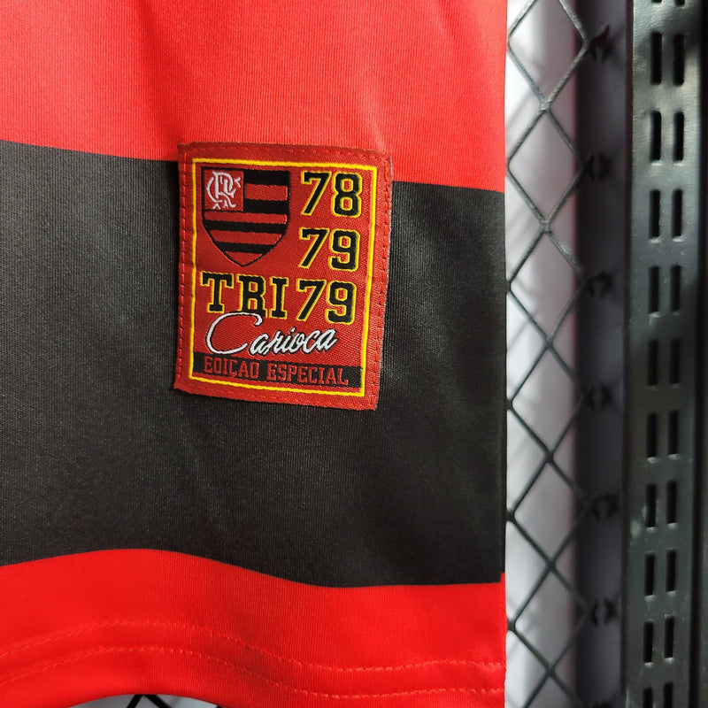 Camiseta Flamengo Primera 78/79 - Versión Retro