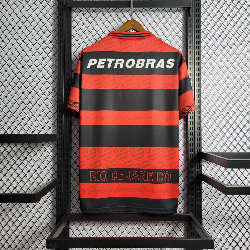 Camiseta Flamengo Primera 1995 - Versión Retro