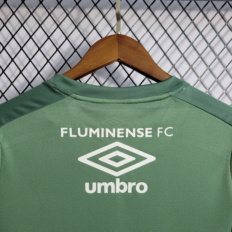 Camiseta Entrenamiento Fluminense Verde 22/23 - Versión Mujer