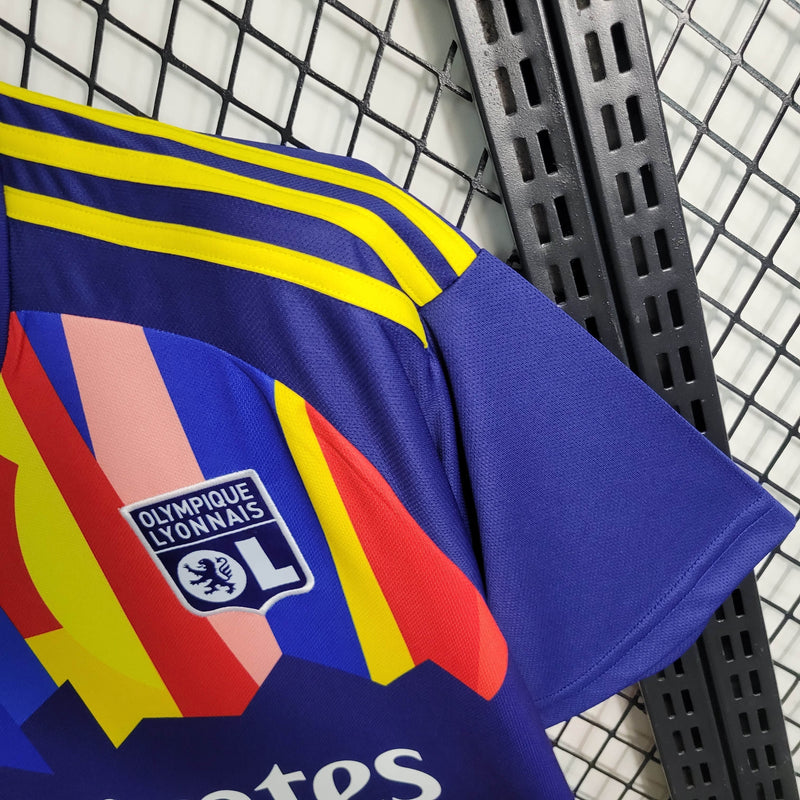 Camiseta Lyon Segunda Equipación II 23/24 - Adidas Fan Hombre - Lanzamiento