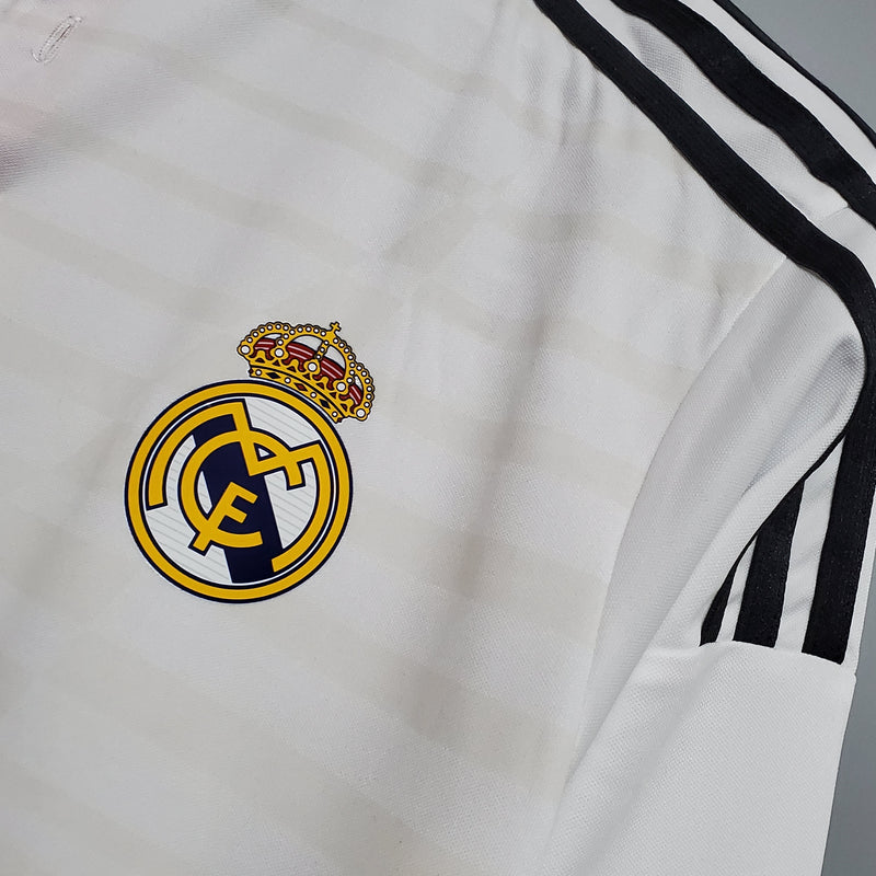 Camiseta Real Madrid Primera 14/15 - Versión Retro Manga Larga