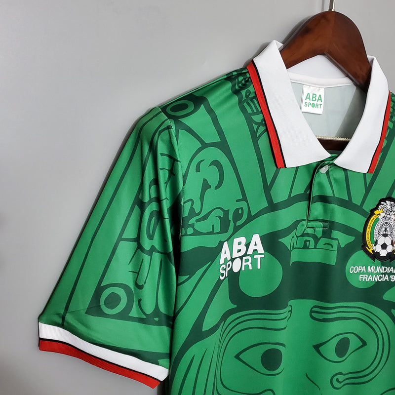 Camiseta Mexico Primera 1998 - Version Retro