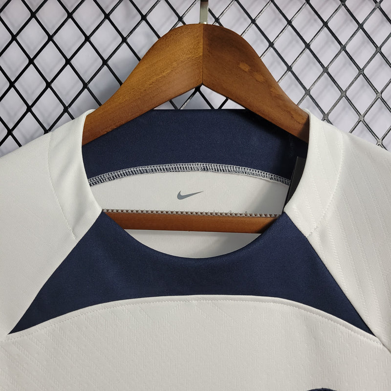 Camiseta de entrenamiento PSG blanca II 22/23 - Versión Fan