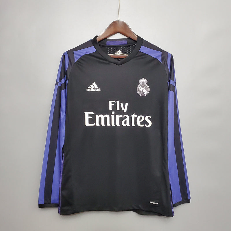 Camiseta Real Madrid III 15/16 - Manga Larga Versión Retro