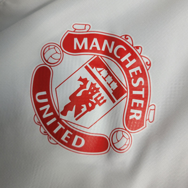 Chaqueta cortavientos Manchester United 23/24 - Blanco