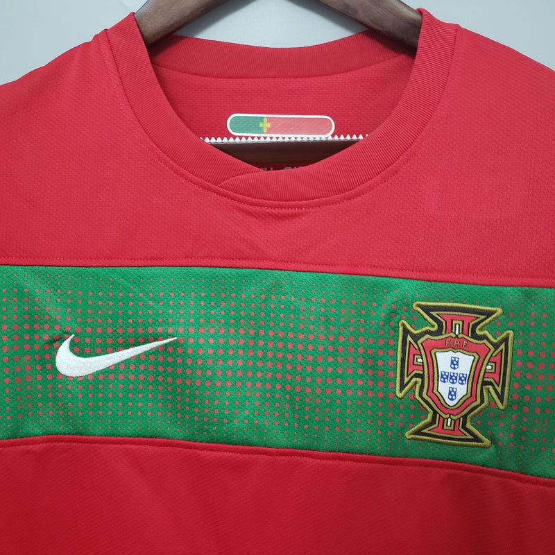 Camiseta Portugal Primera 2010 - Versión Retro