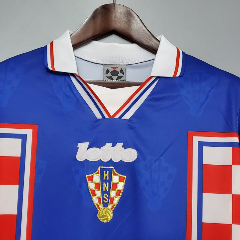 Camiseta Croacia Reserva 1998 - Versión Retro