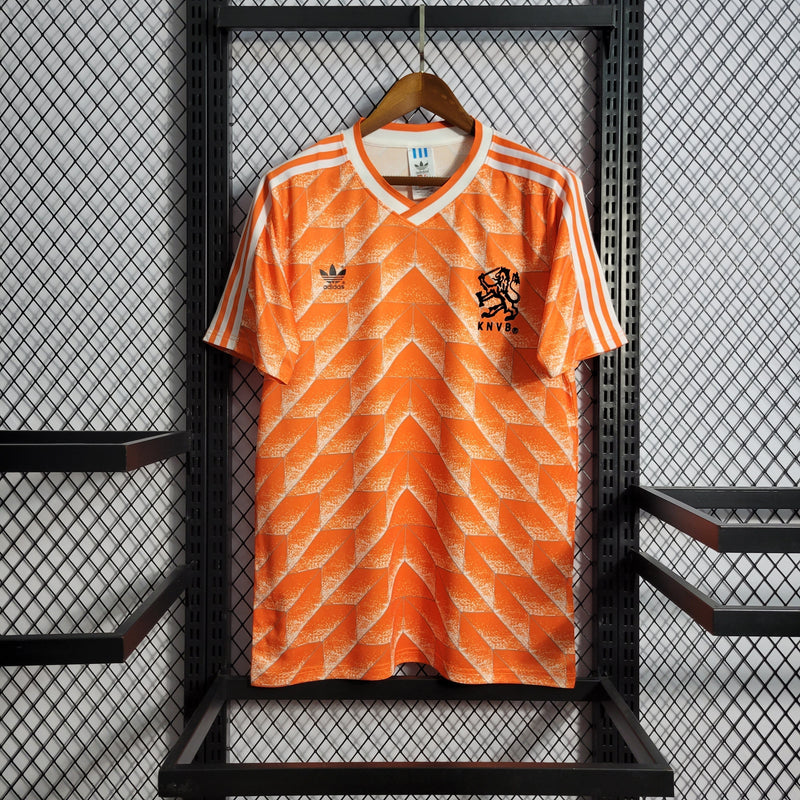 Camiseta Holanda Primera 1988 - Versión Retro