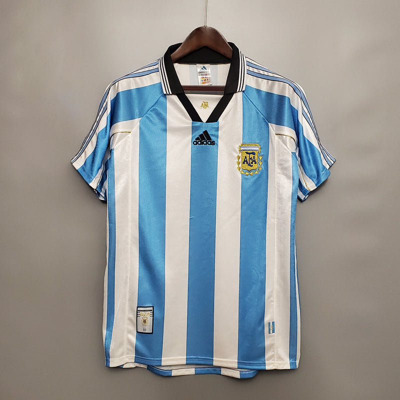 Camiseta Argentina Local 1998 - Versión Retro