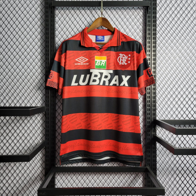 Camiseta Flamengo Primera 1995 - Versión Retro