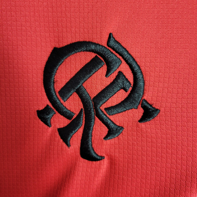 Equipación Infantil Flamengo Entrenamiento 23/24 Rojo