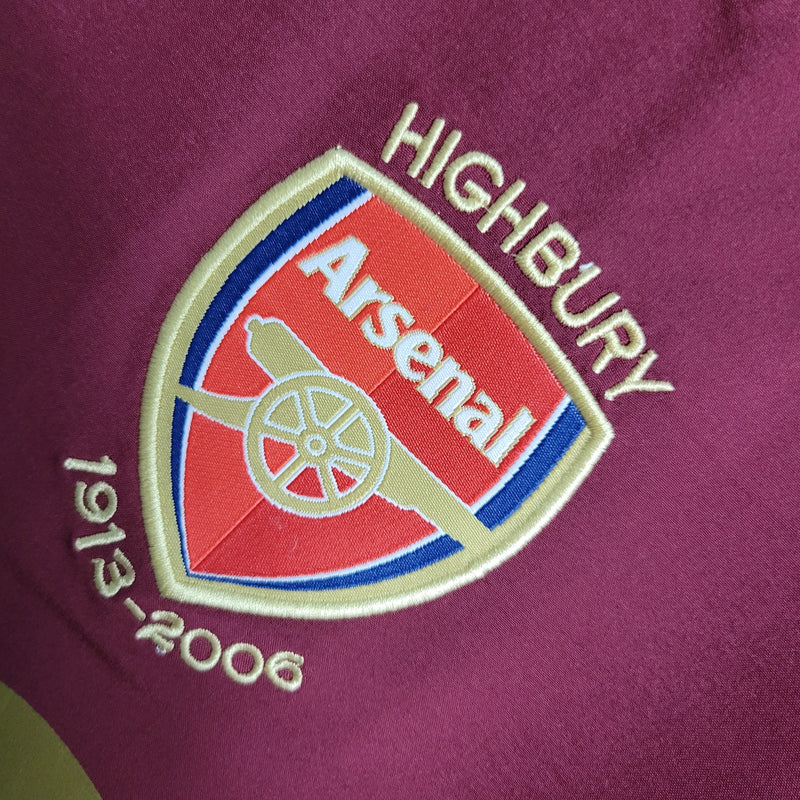 Camiseta Arsenal Primera 05/06 - Versión Retro