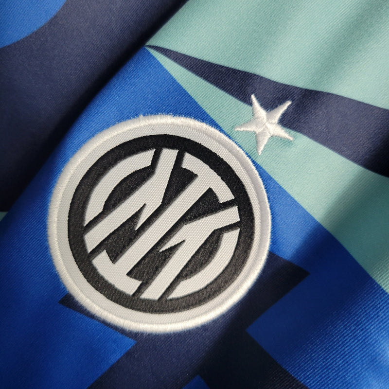 Camiseta de entrenamiento Inter de Milán Azul 22/23 - Versión Fan