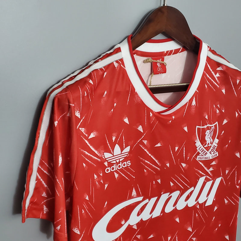Camiseta Liverpool 89/91 Primera equipación - Versión Retro