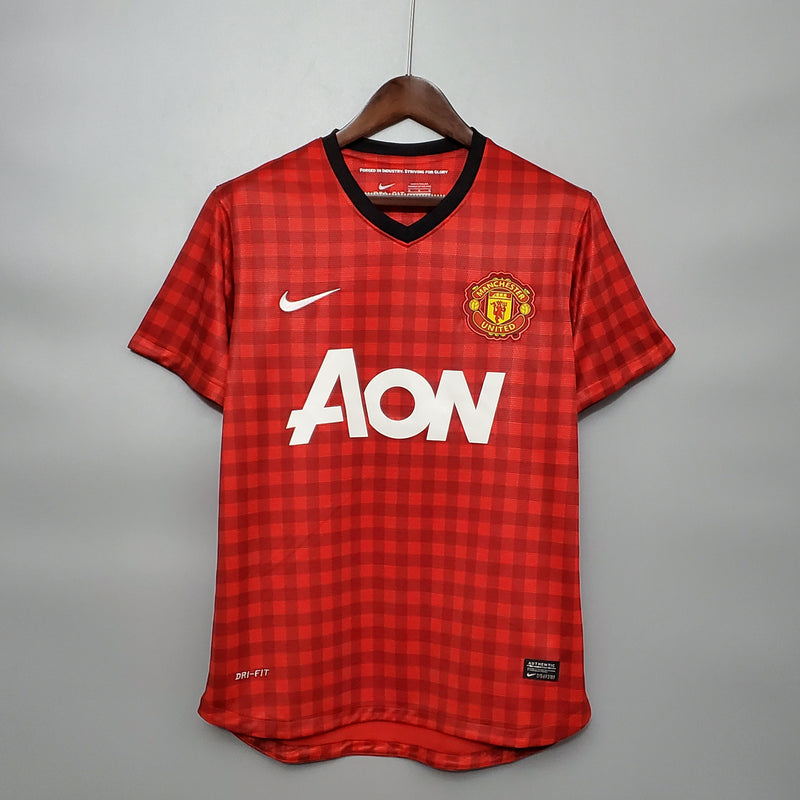 Camiseta Manchester United Primera 12/13 - Versión Retro