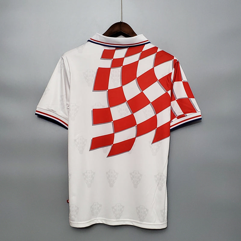 Camiseta Croacia 1998 Local - Versión Retro