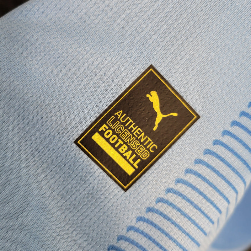 Camiseta Manchester City Primera Equipación 23/24 - Puma Torcedor Masculina - Lanzamiento