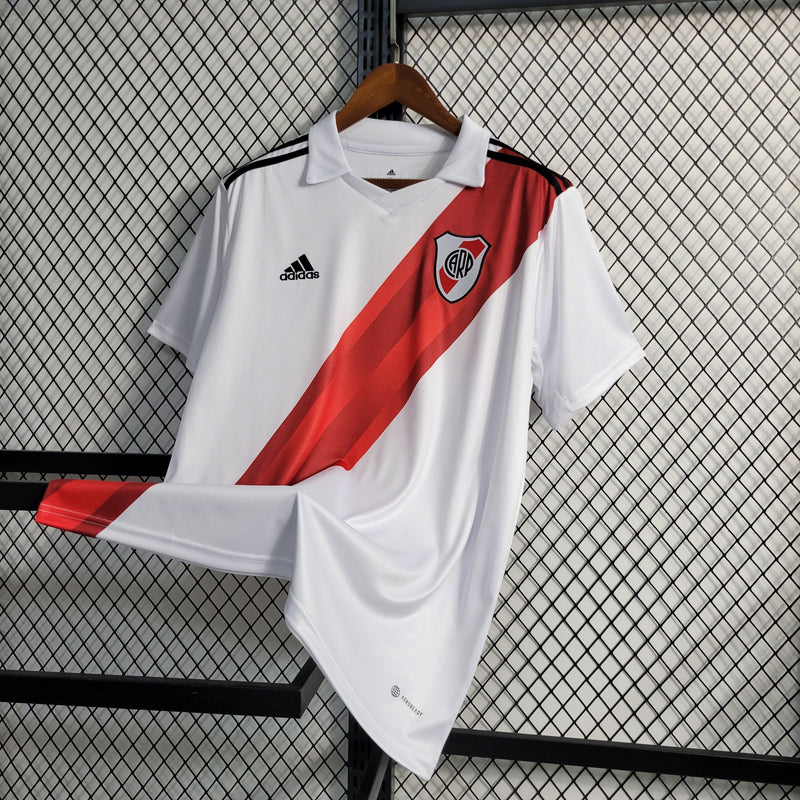 Camiseta River Plate Primera 23/24 - Adidas Torcedor Masculino